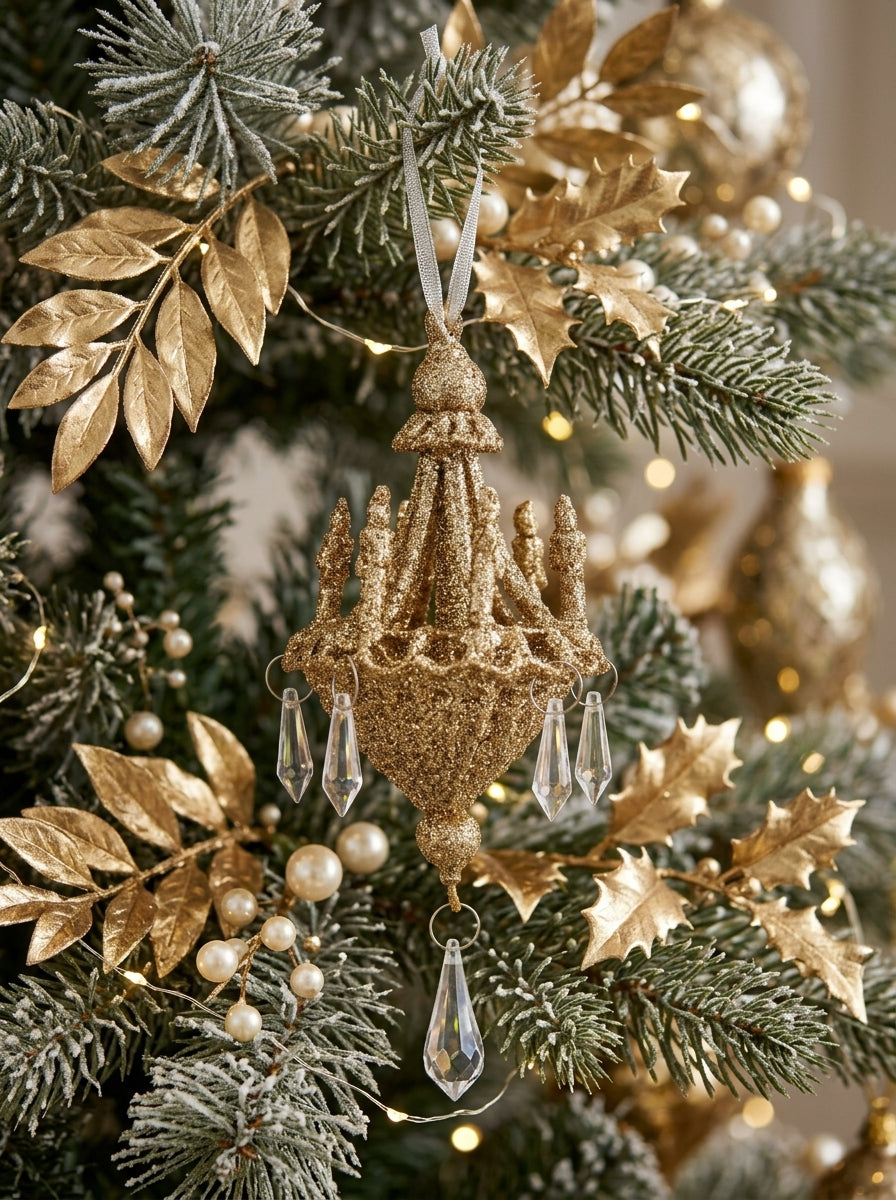 Crystal Chandelier Yılbaşı Ağaç Süsü