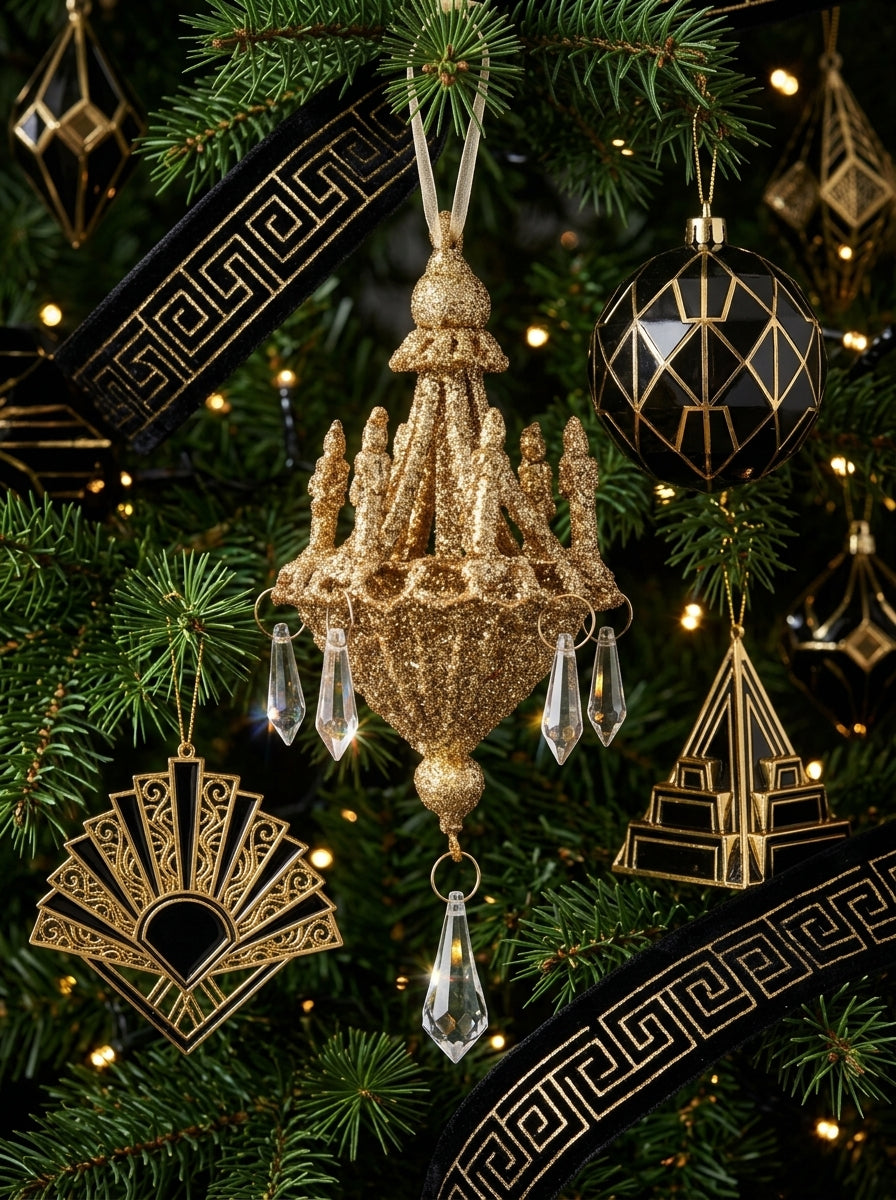 Crystal Chandelier Yılbaşı Ağaç Süsü