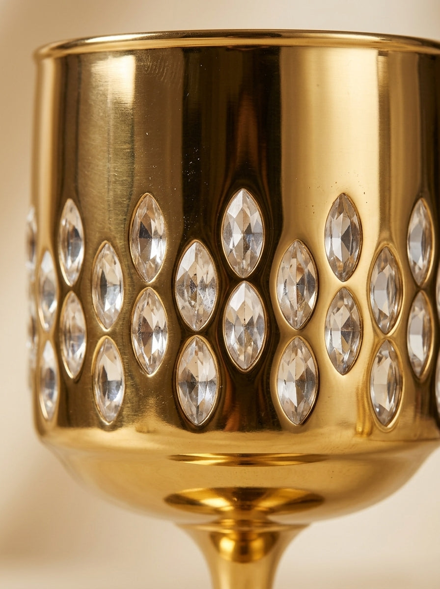Christmas Classics – Eclat Nova Gold İkili Kristal Kadeh Seti
