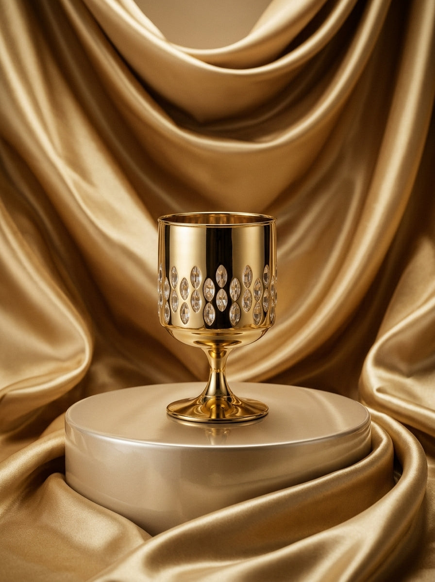 Eclat Nova Gold Kristal Kadeh 270 cc