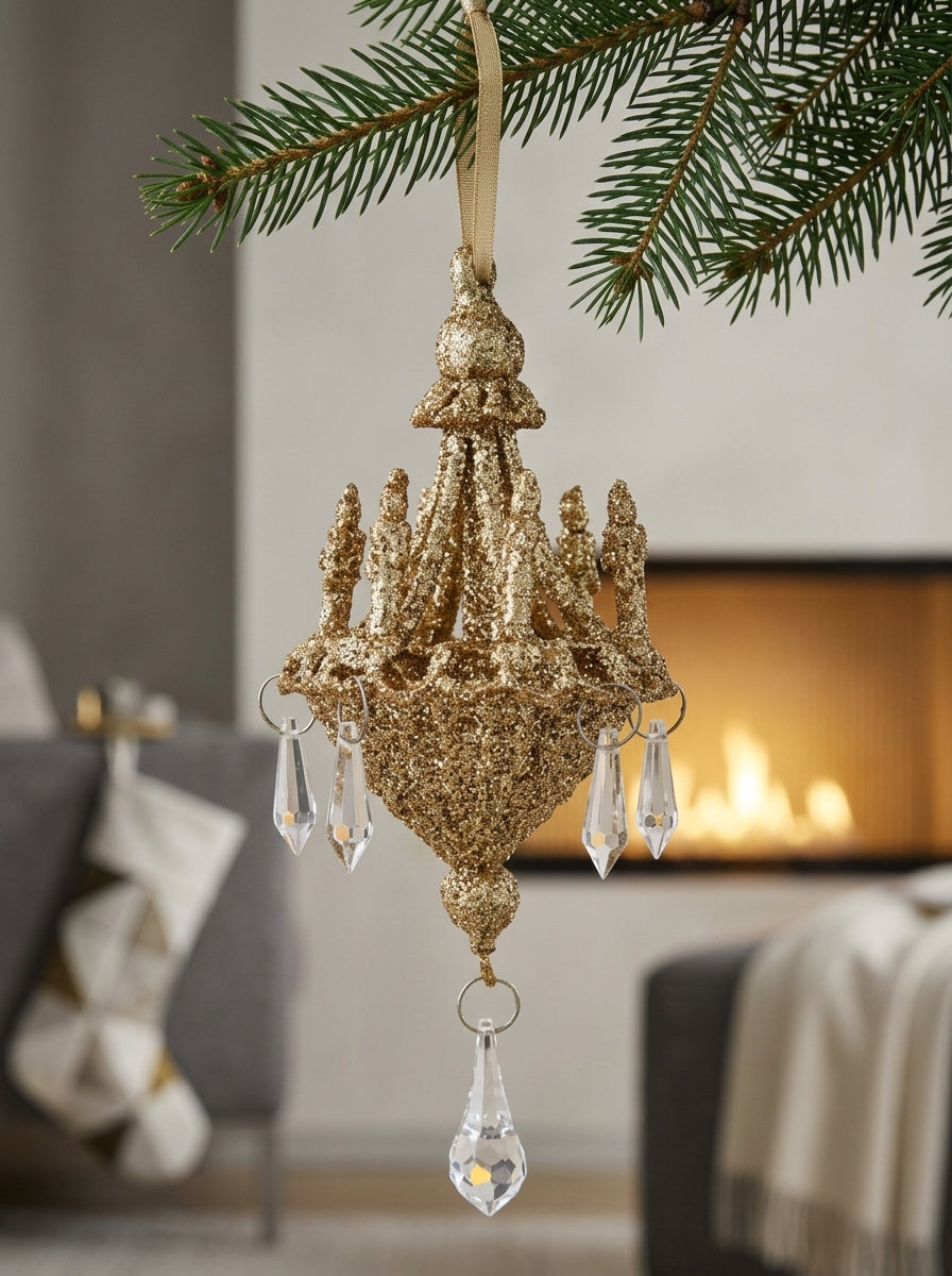 Crystal Chandelier Yılbaşı Ağaç Süsü