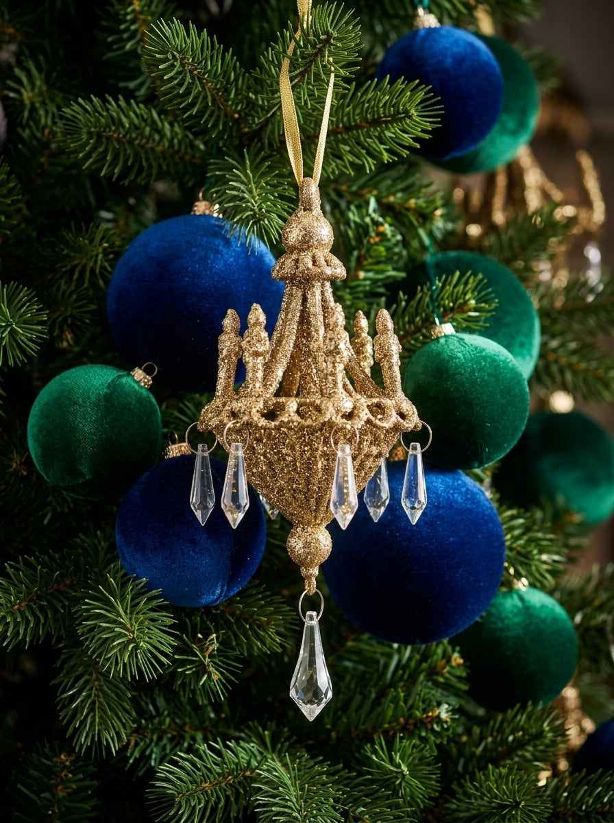 Crystal Chandelier Yılbaşı Ağaç Süsü