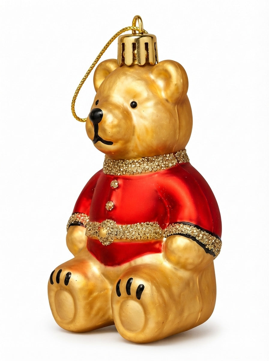 Golden Bear Noel Yılbaşı Ağaç Süsü - 10 CM