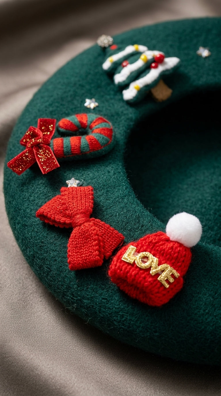 Christmas Love Yeşil Şapka