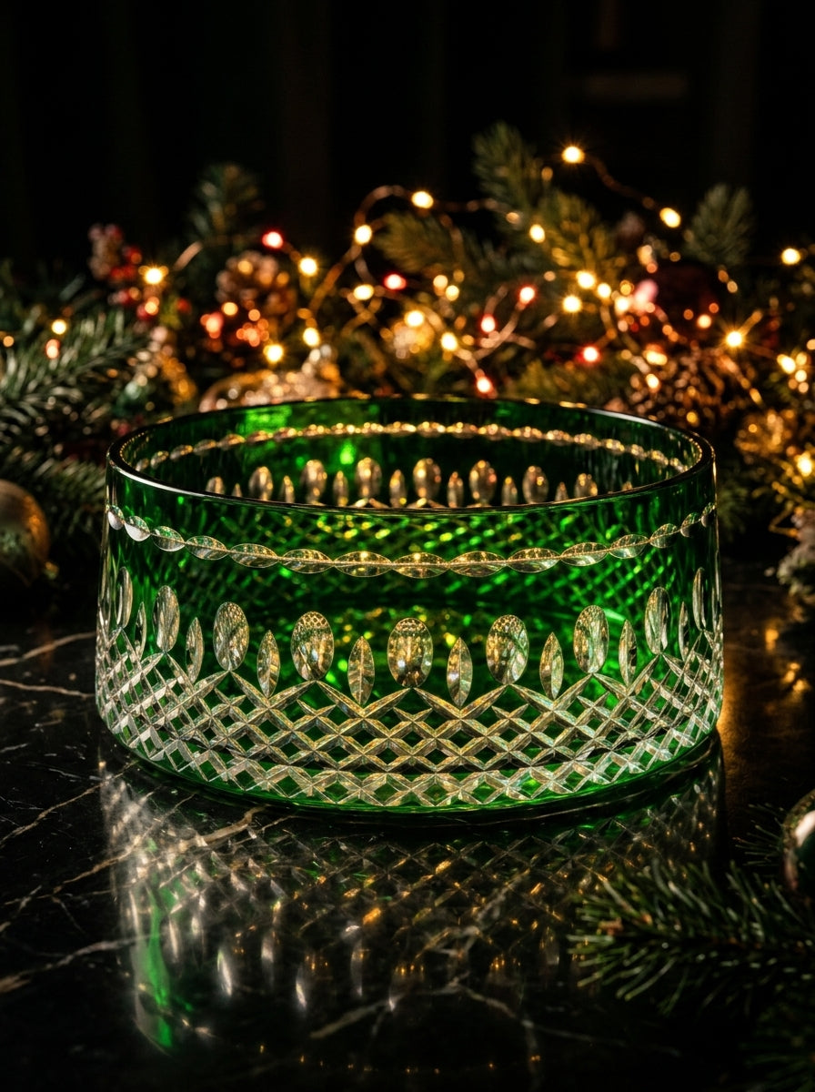 Emerald Crown Kristal Sunumluk