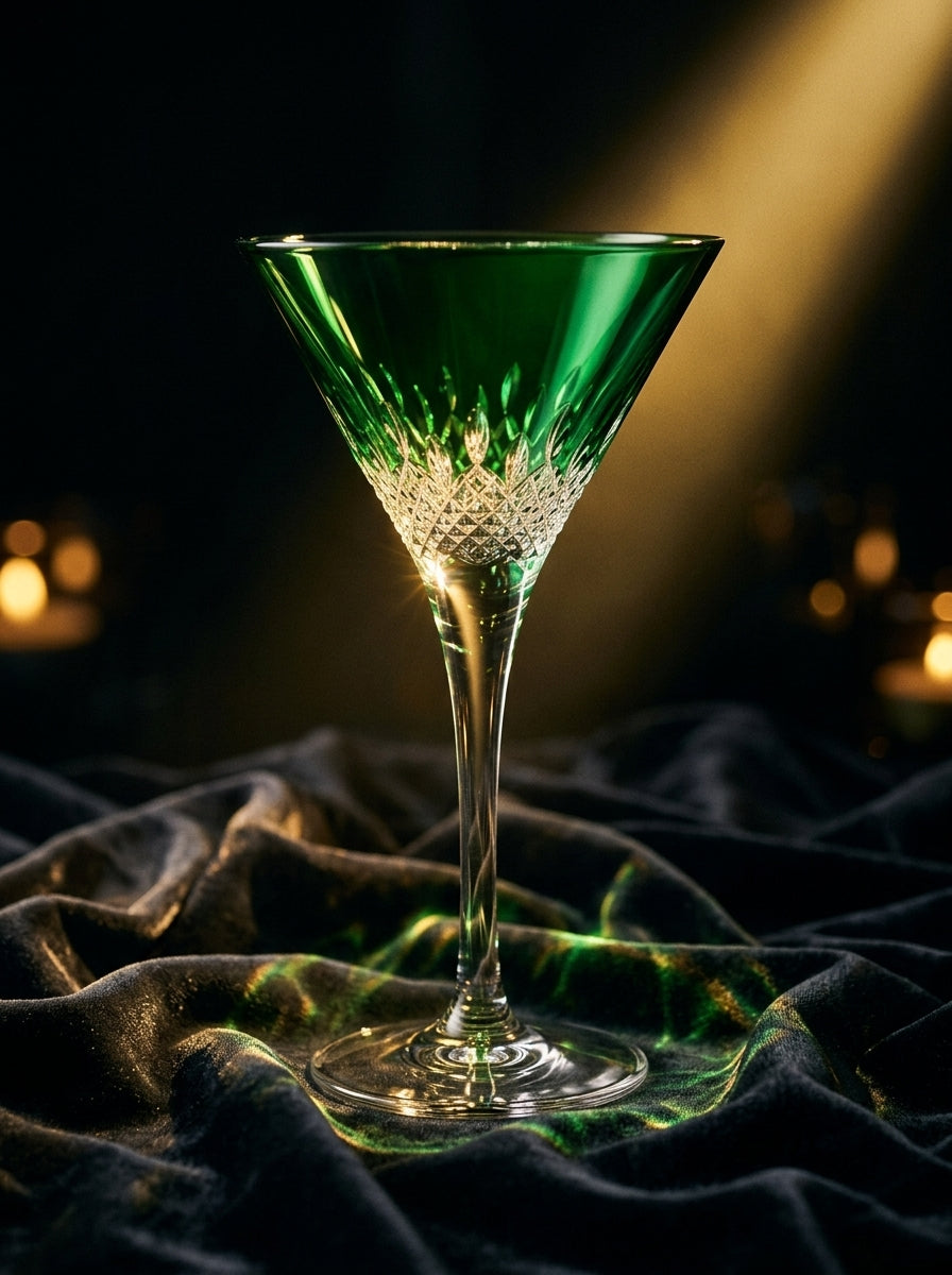 Celeste Christmas Emerald Martini Kadehi