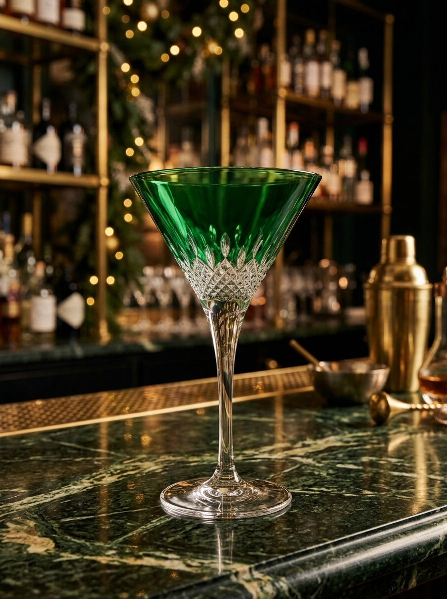 Celeste Christmas Emerald Martini Kadehi