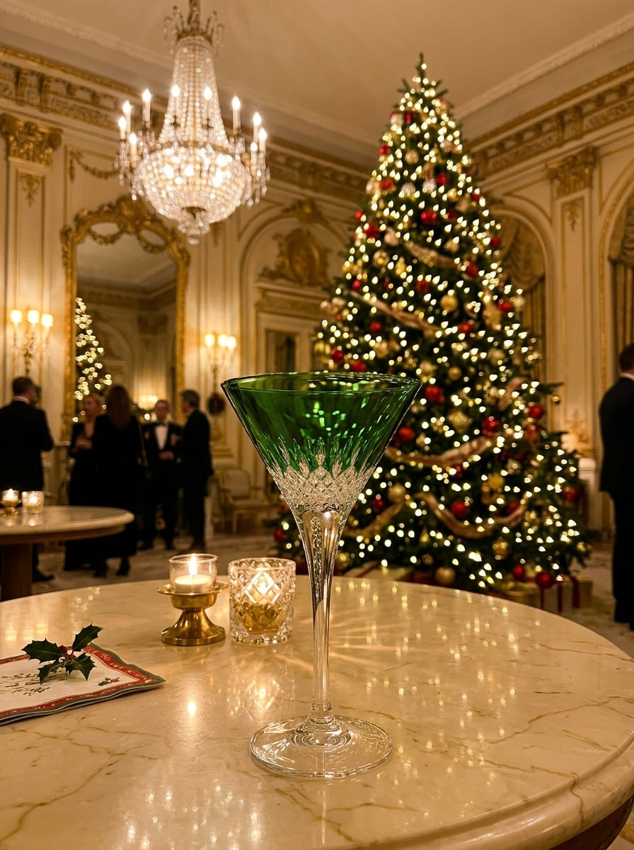 Celeste Christmas Emerald Martini Kadehi