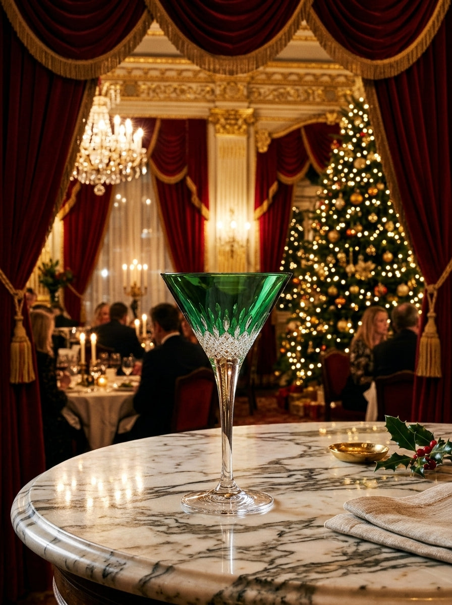 Celeste Christmas Emerald Martini Kadehi