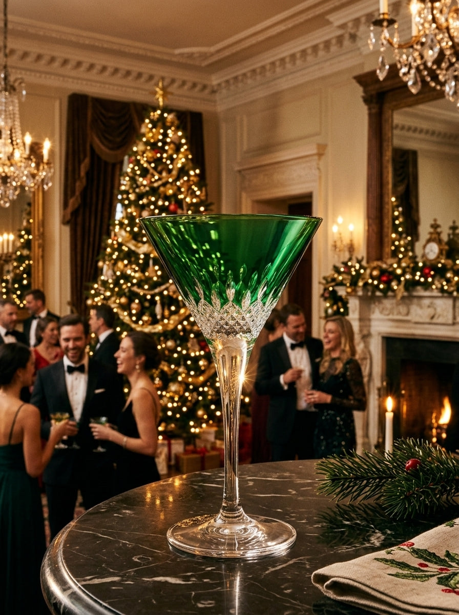 Celeste Christmas Emerald Martini Kadehi