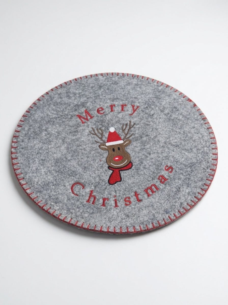 Merry Reindeer Keçe Yılbaşı Supla - 38 CM