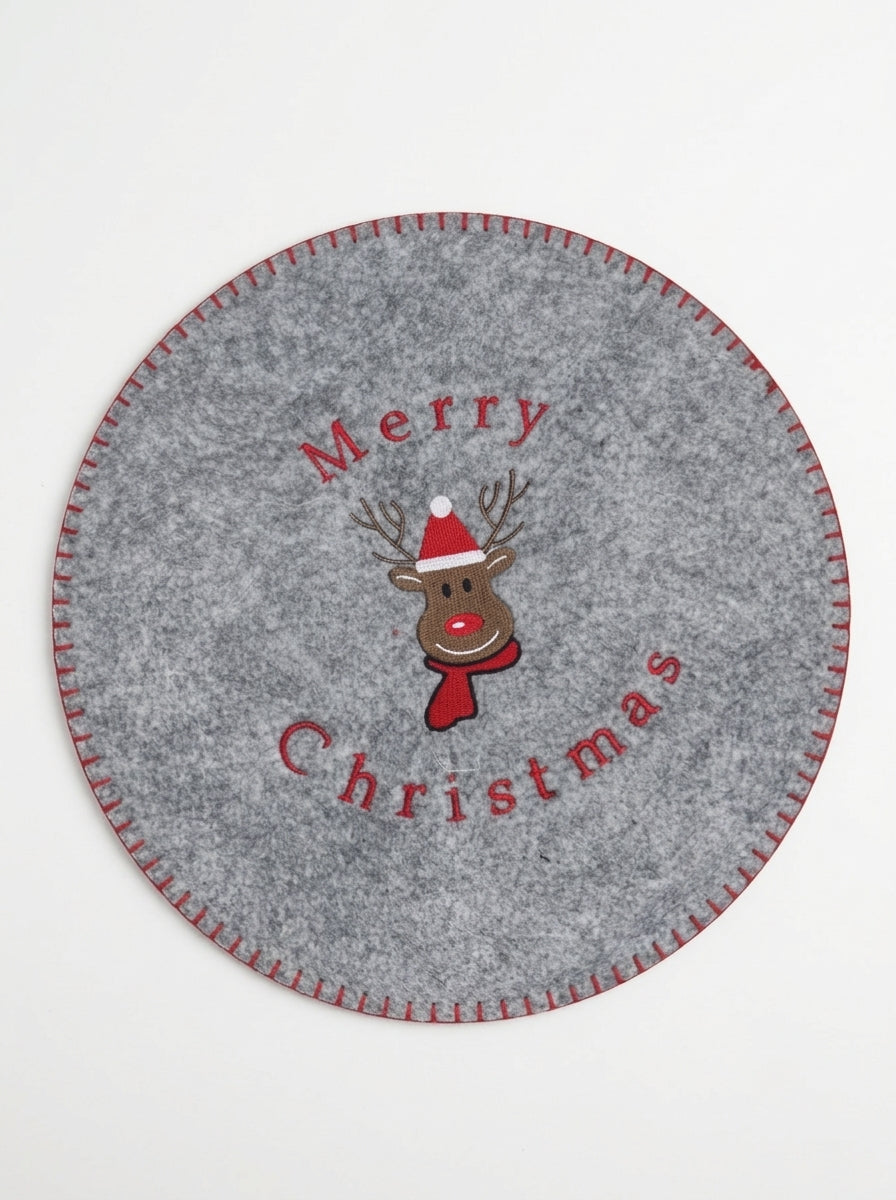 Merry Reindeer Keçe Yılbaşı Supla - 38 CM