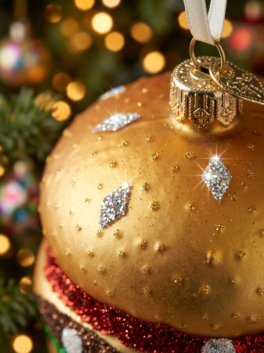 Christmas Burger Yılbaşı Ağacı Süsü