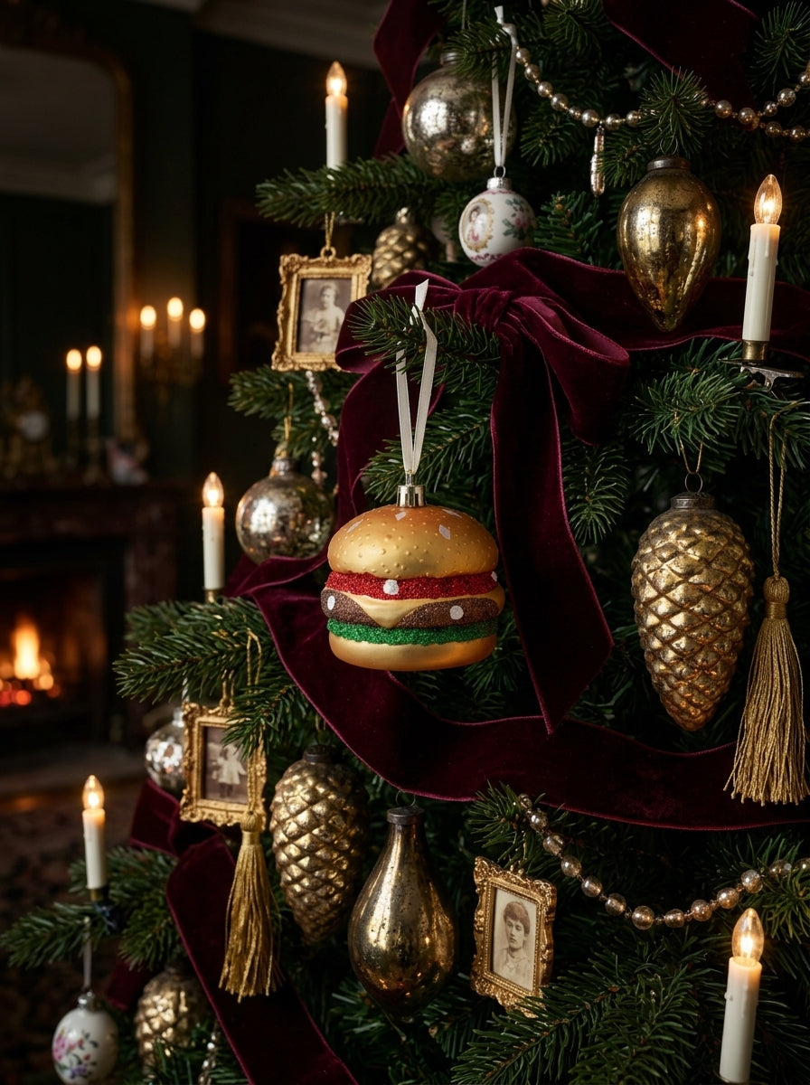 Christmas Burger Yılbaşı Ağacı Süsü