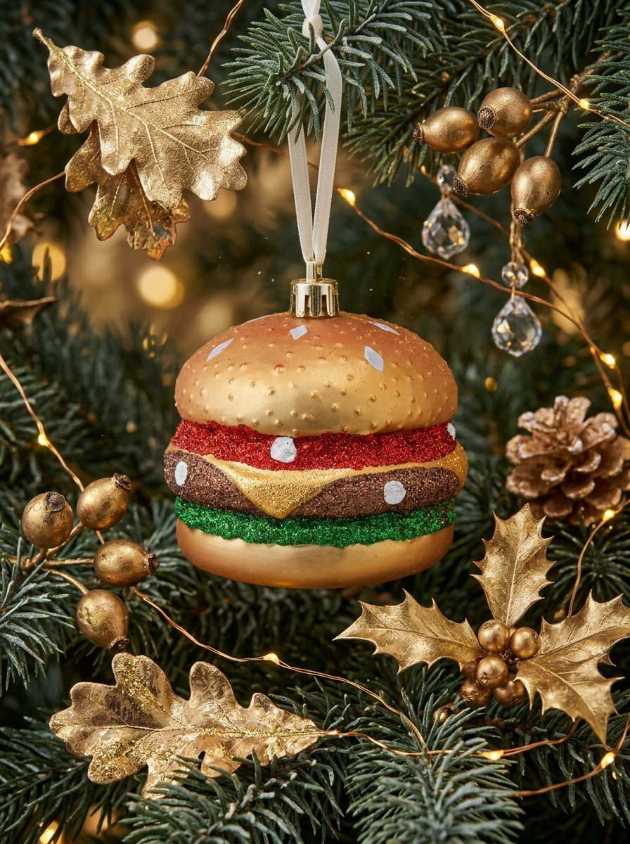 Christmas Burger Yılbaşı Ağacı Süsü