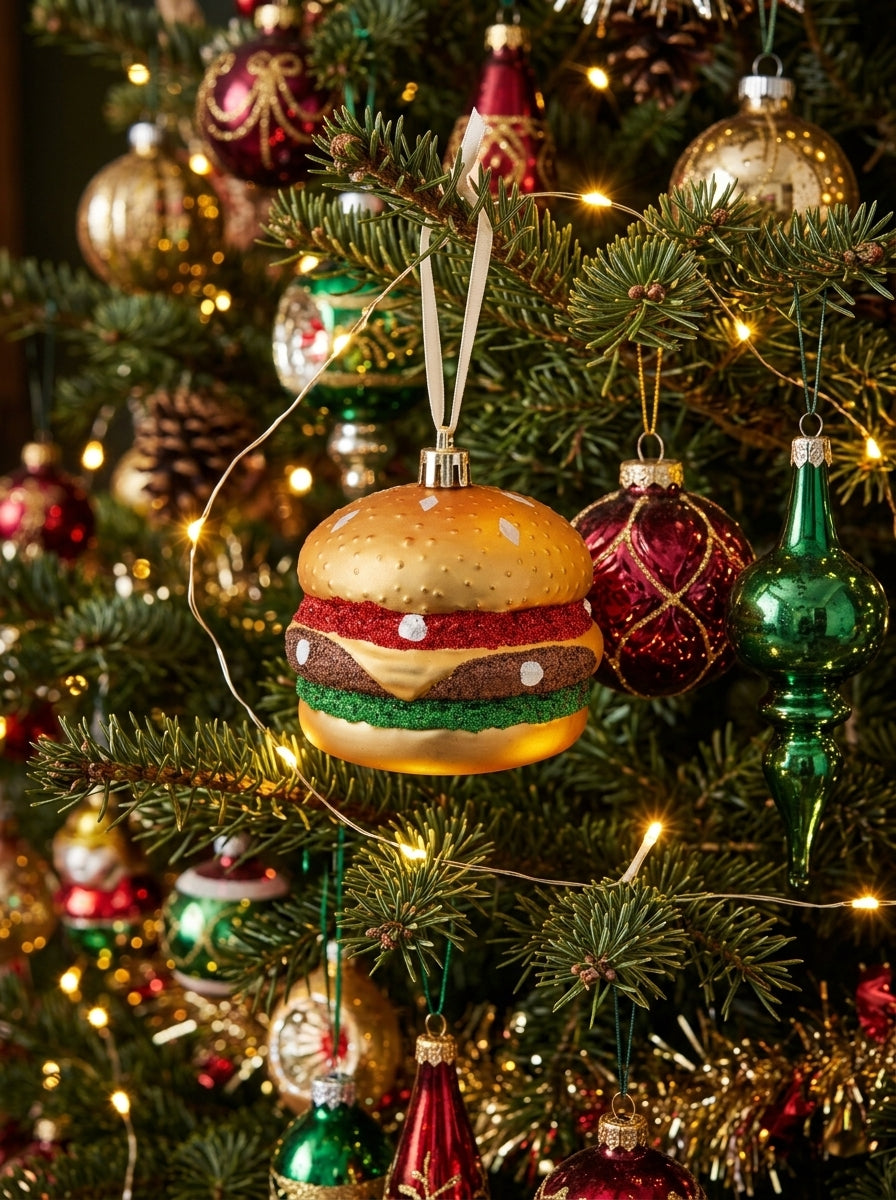 Christmas Burger Yılbaşı Ağacı Süsü