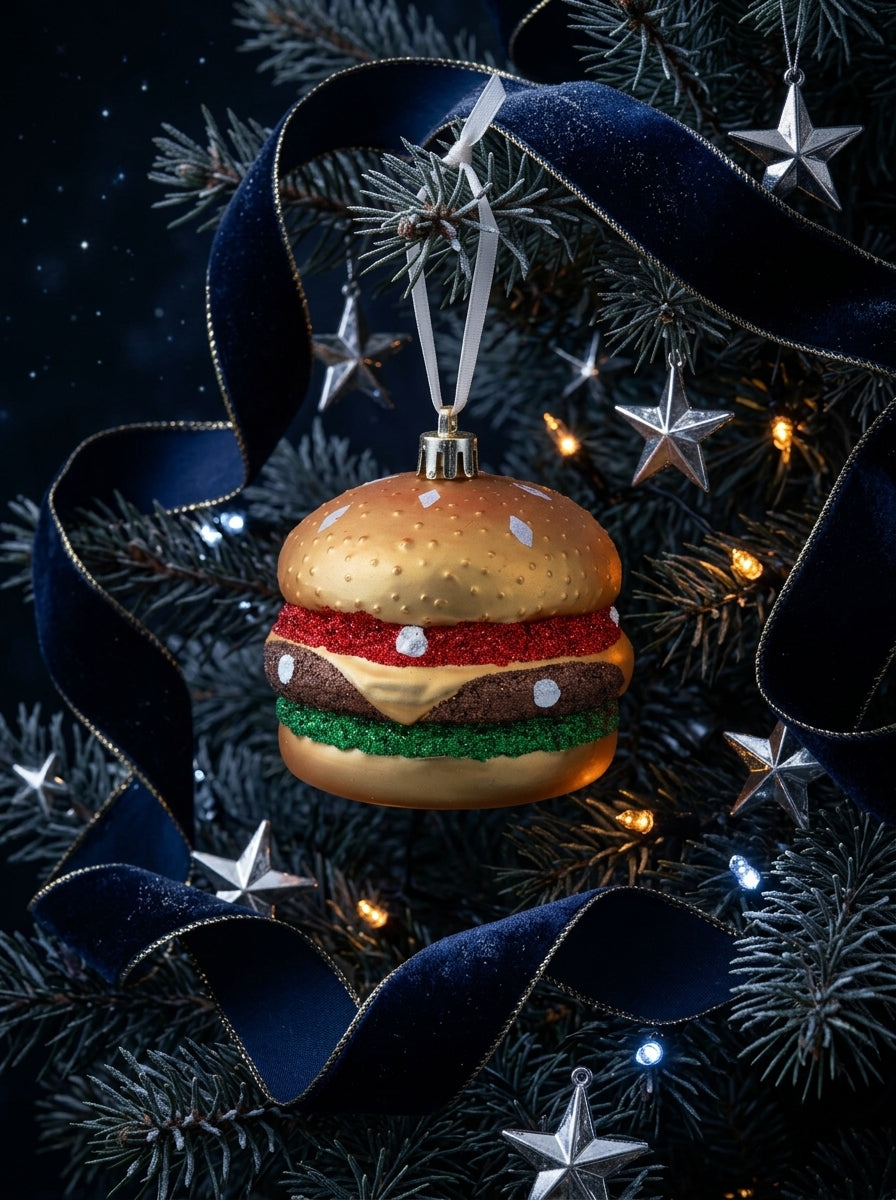 Christmas Burger Yılbaşı Ağacı Süsü