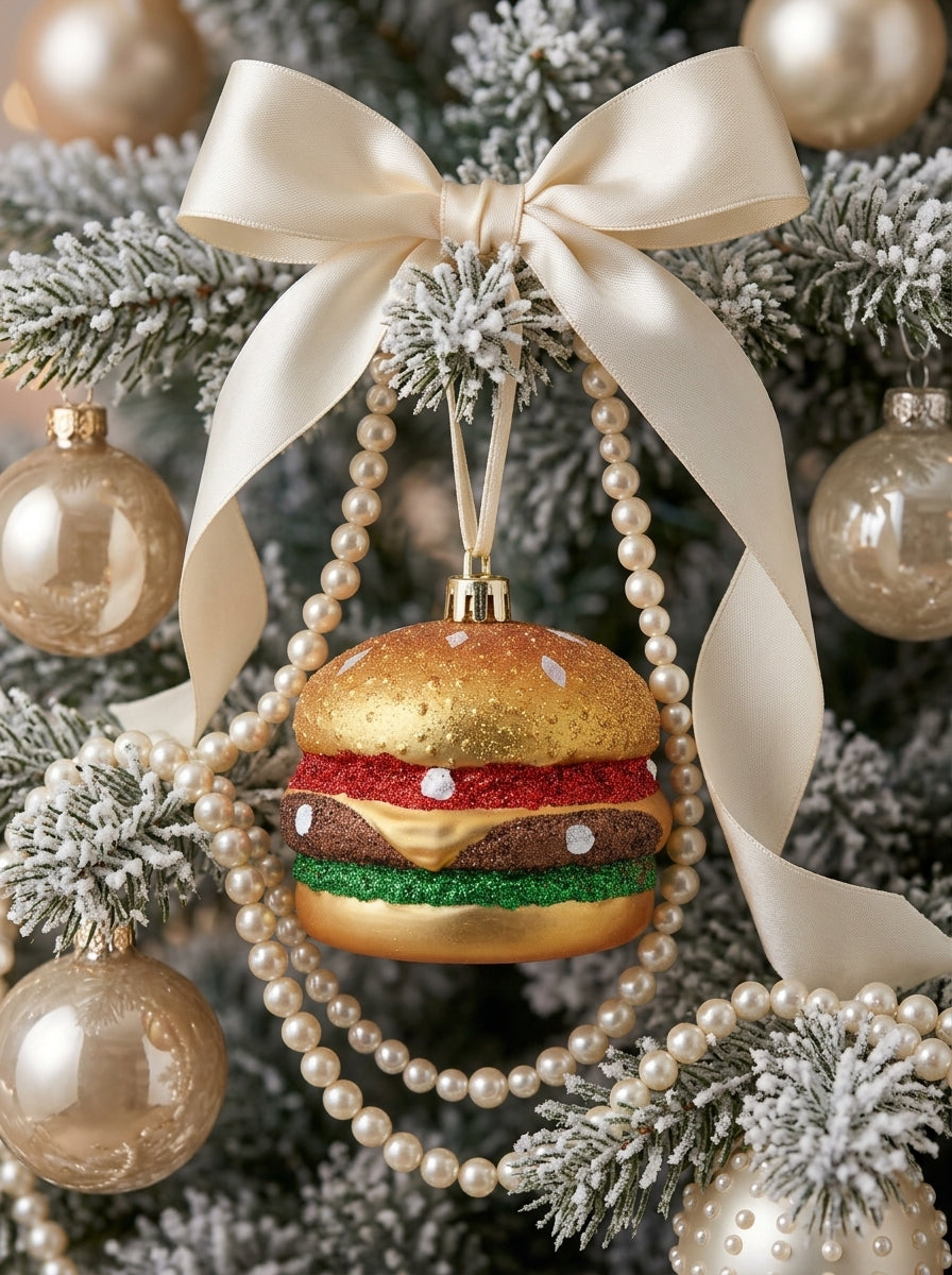 Christmas Burger Yılbaşı Ağacı Süsü