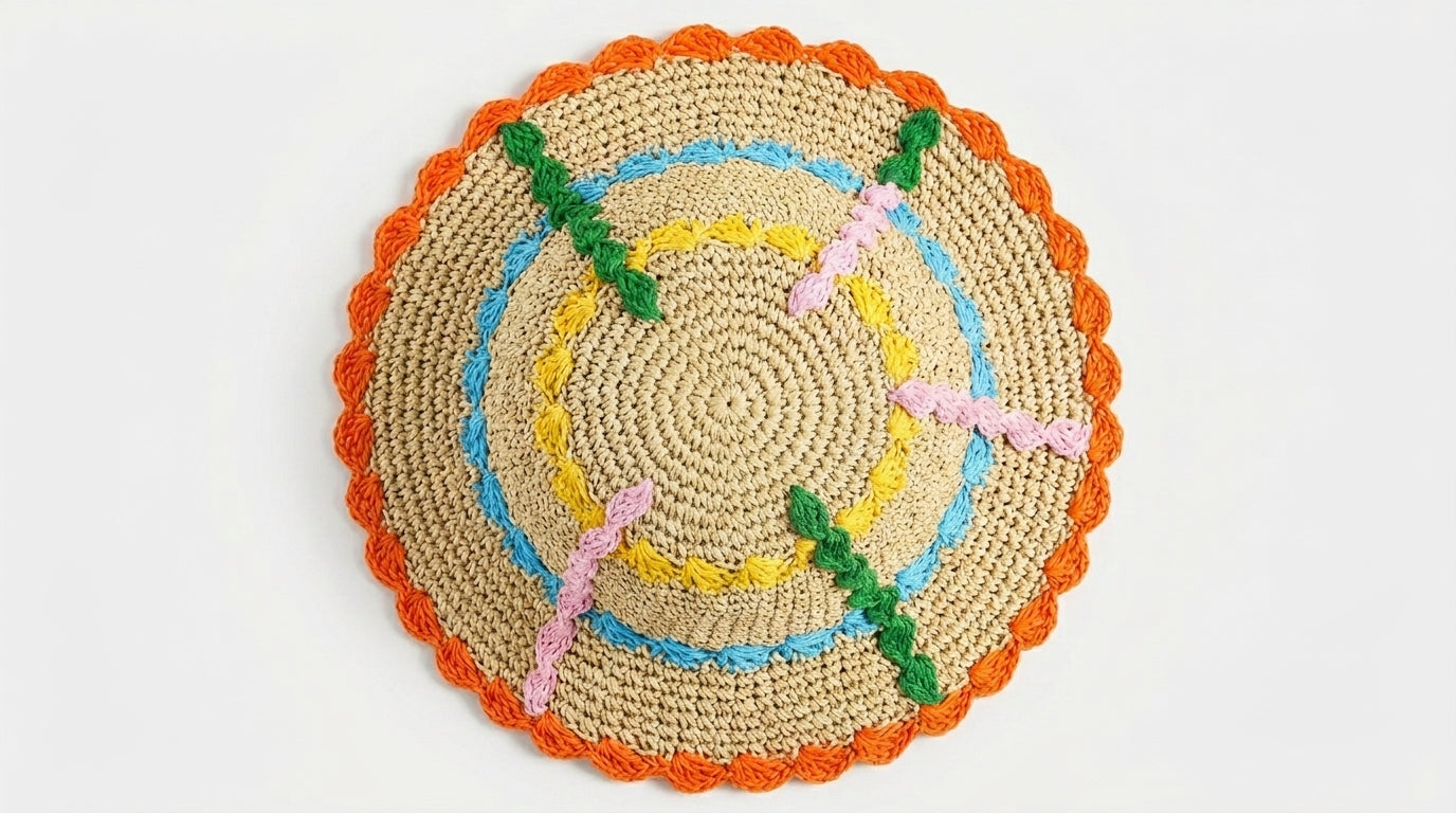 Mosaic Bloom Hat