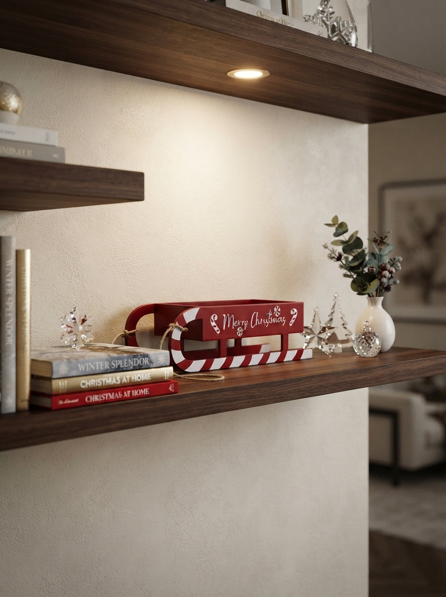 Merry Christmas Dekoratif Kızak