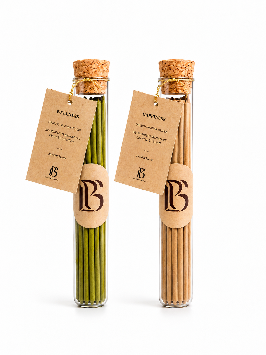 Signature Discovery Incense Set – Sandalwood & Green Tea | 40 Pieces