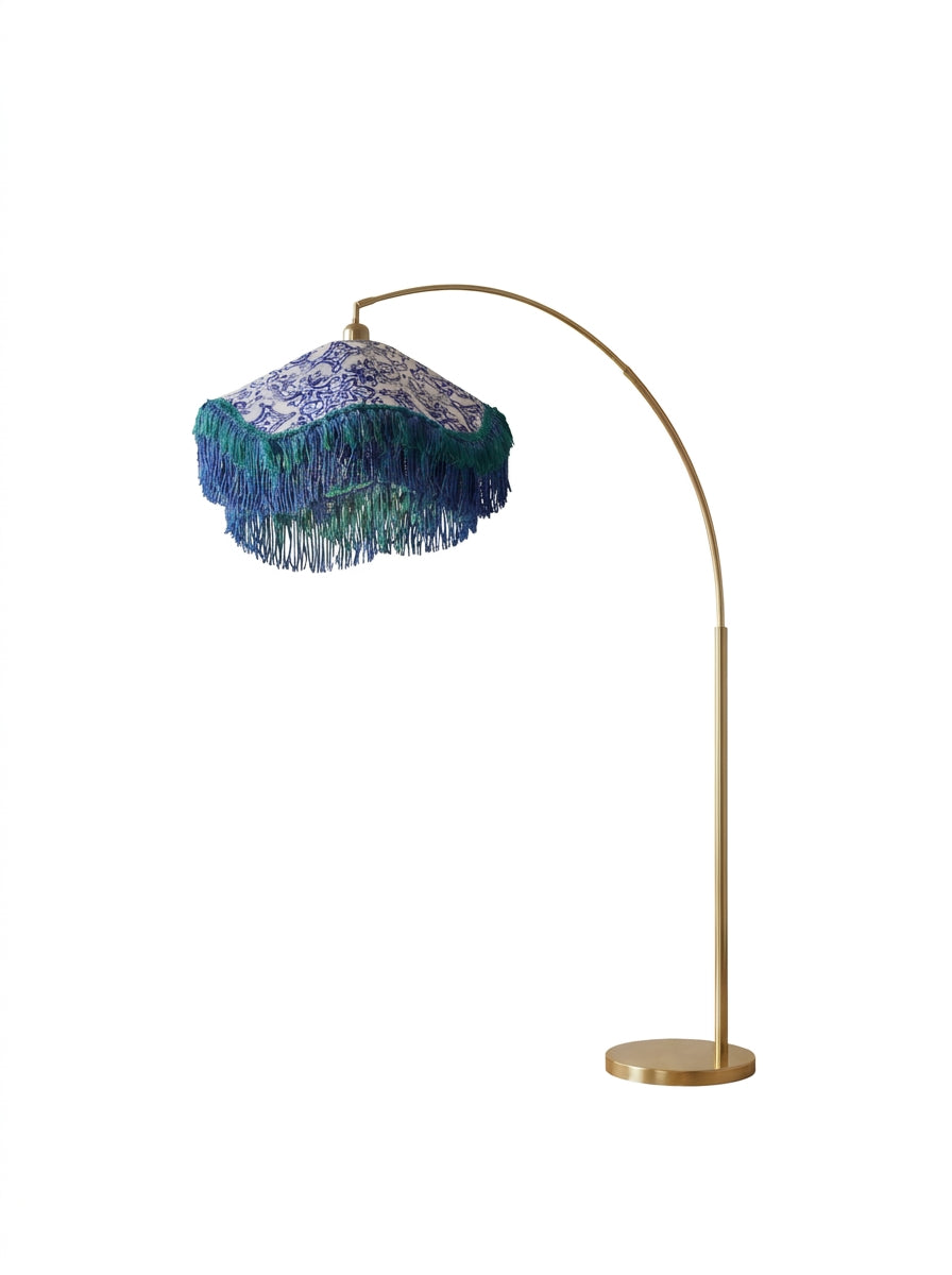 Marea Azure Green Floor Lamp