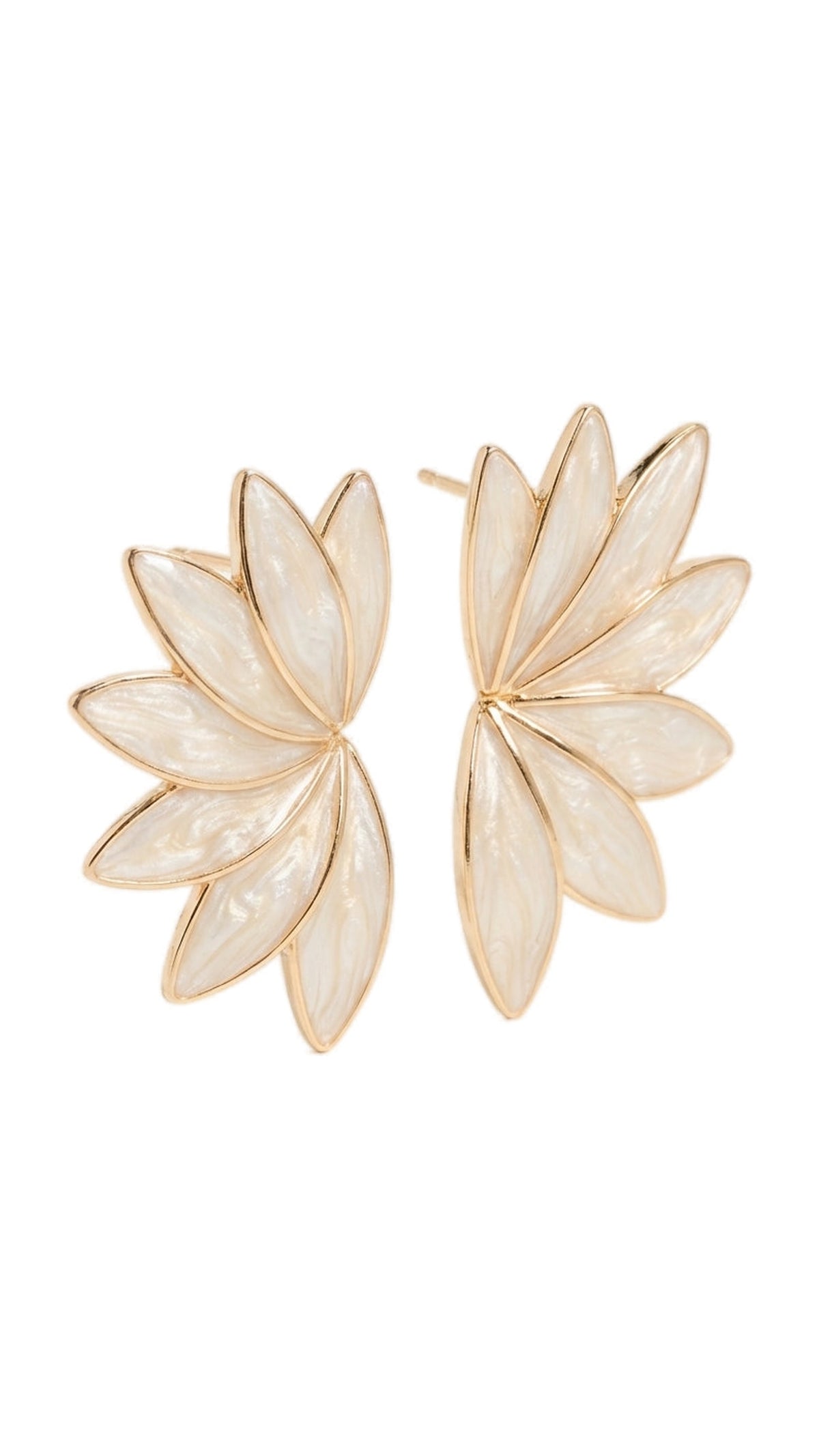 Ivory Wing Earring
