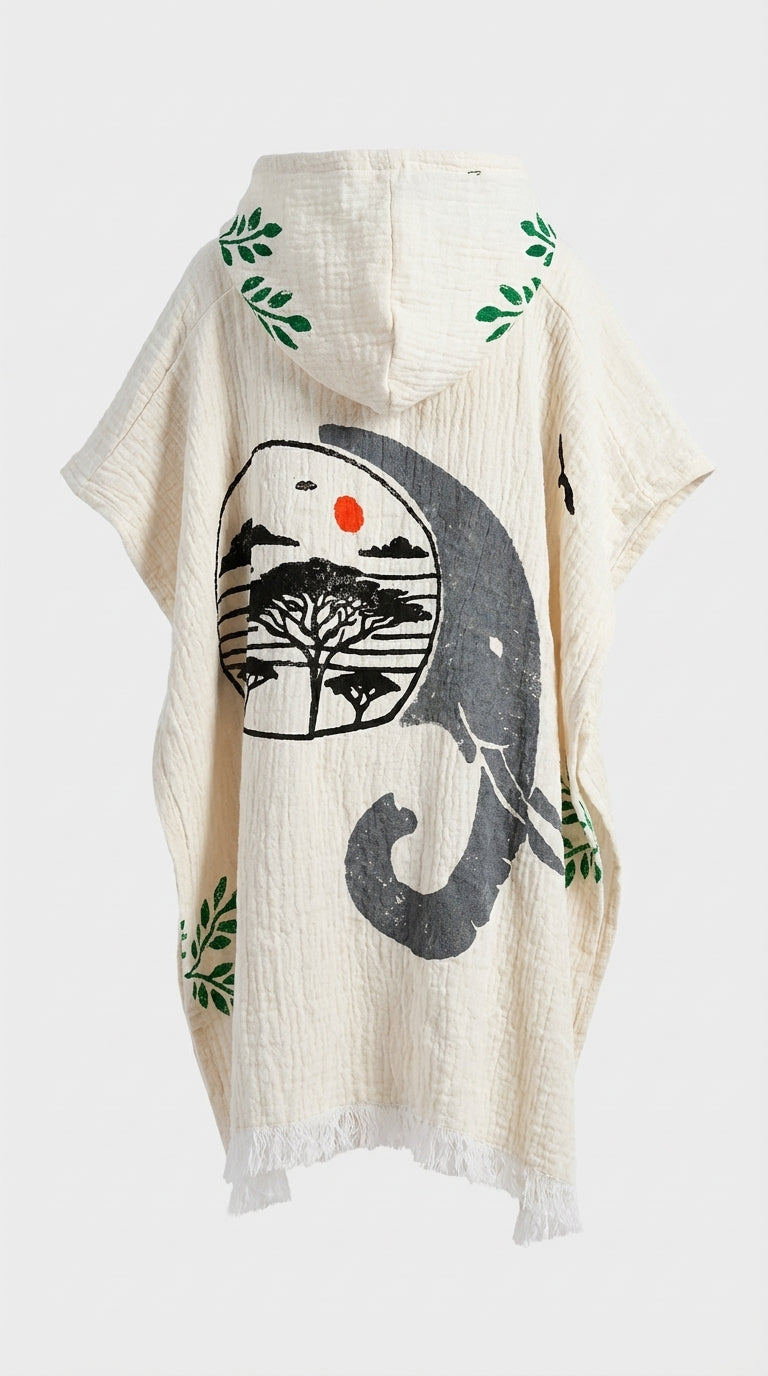 Children's Sunset Spirit Poncho