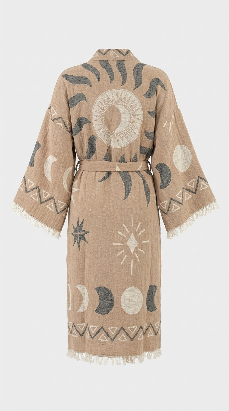 Beige Sun Kimono