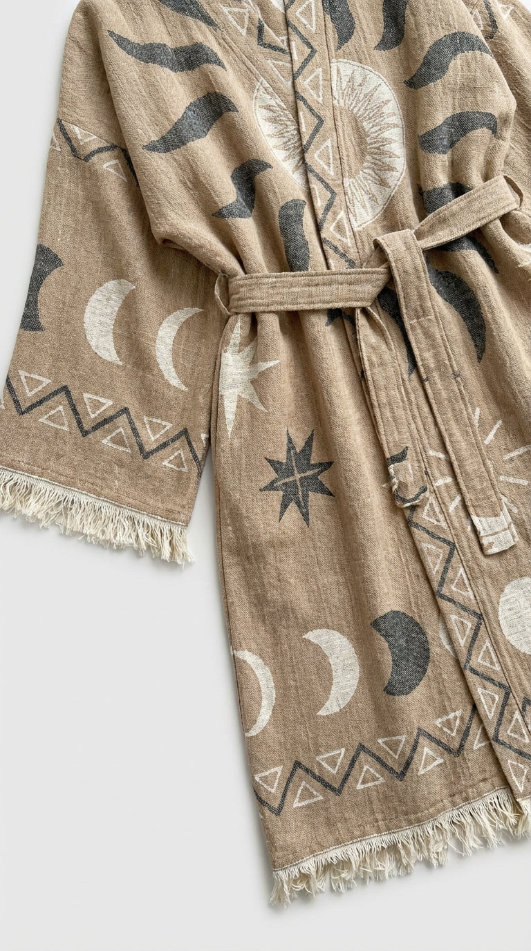 Beige Sun Kimono