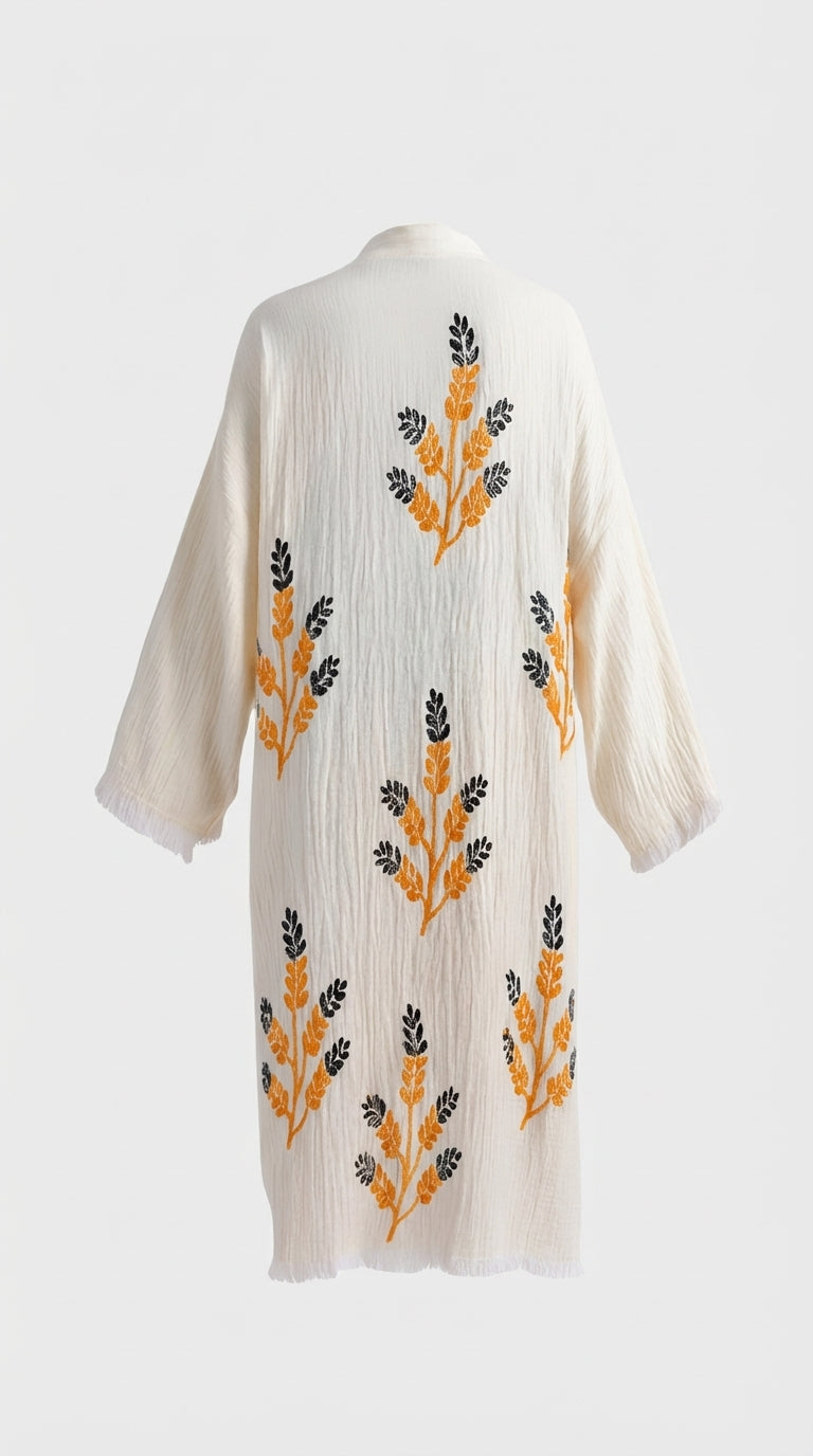 Golden Wheat Kimono