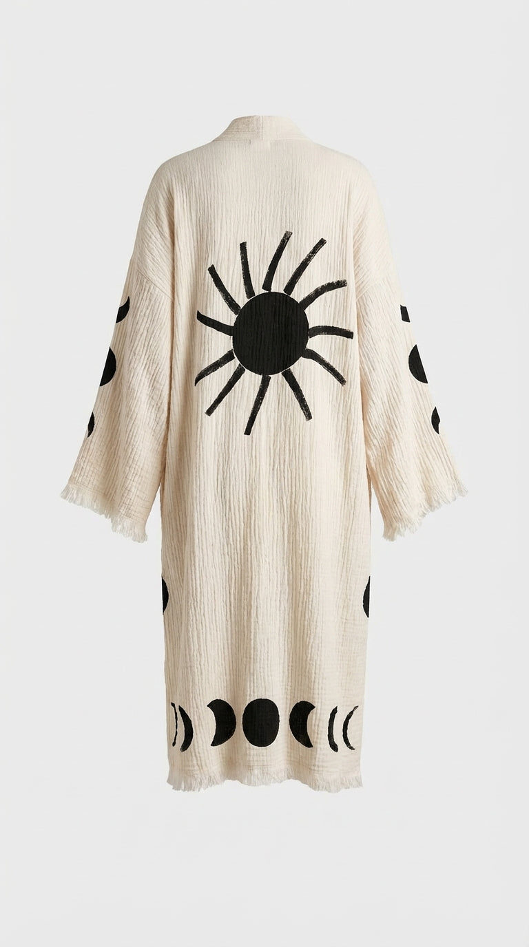 Full Moon Whisper Kimono