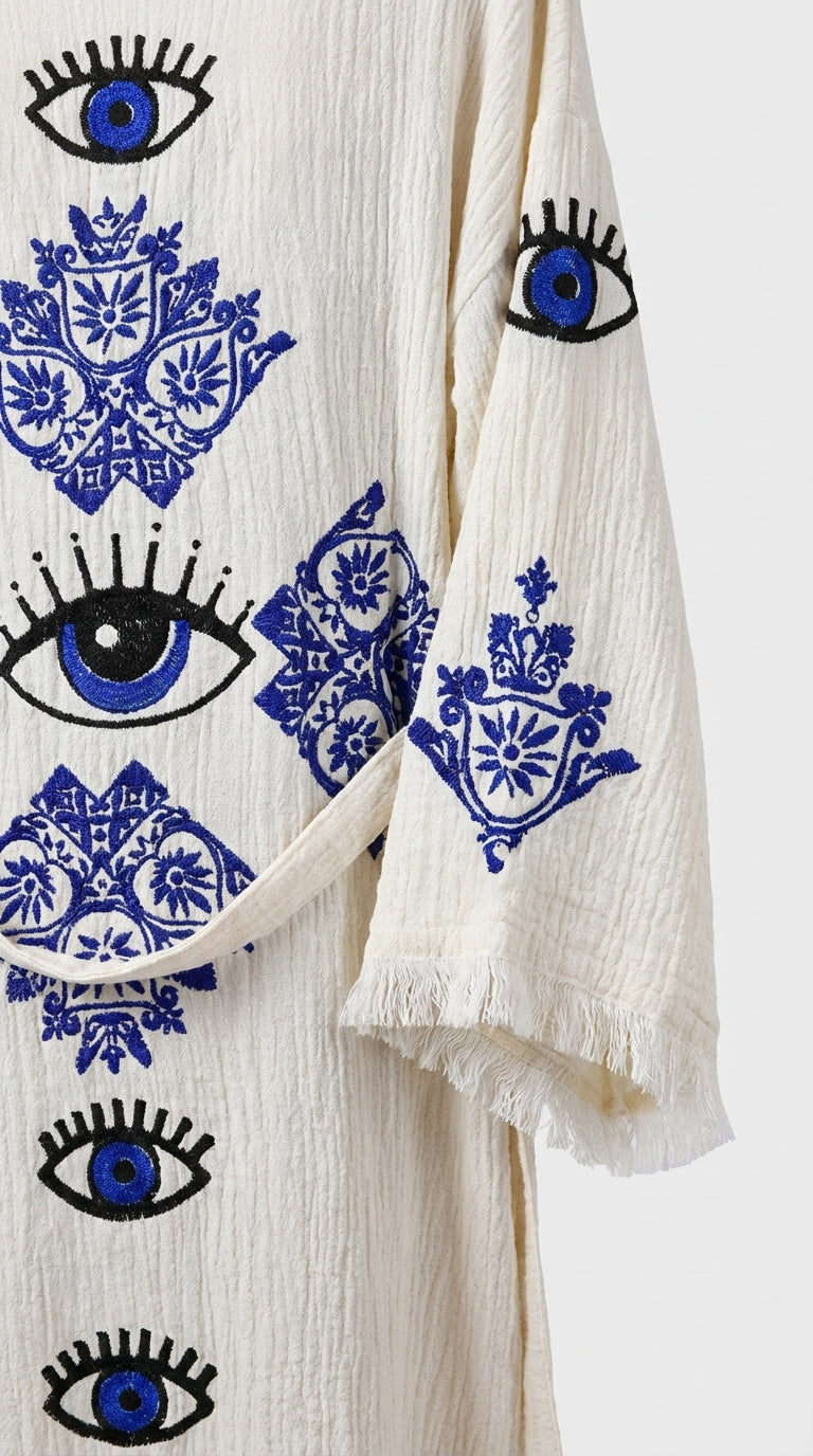Natural Mystic Eye Kimono