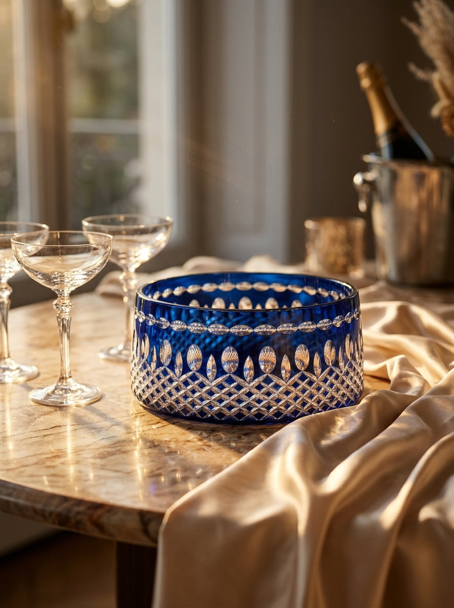 Sapphire Imperial Yuvarlak Kristal Sunumluk