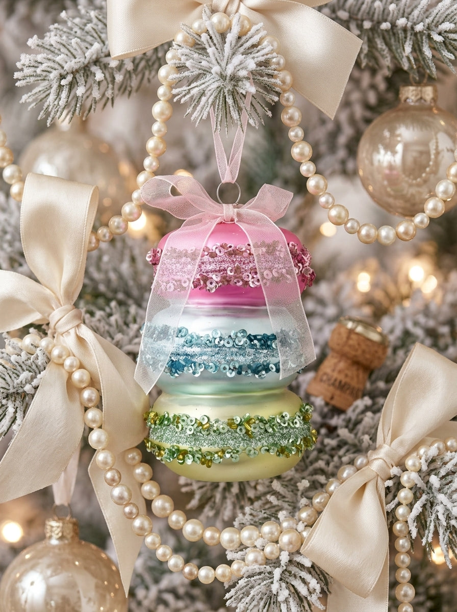 Candy Macaron Yılbaşı Ağacı Süsü
