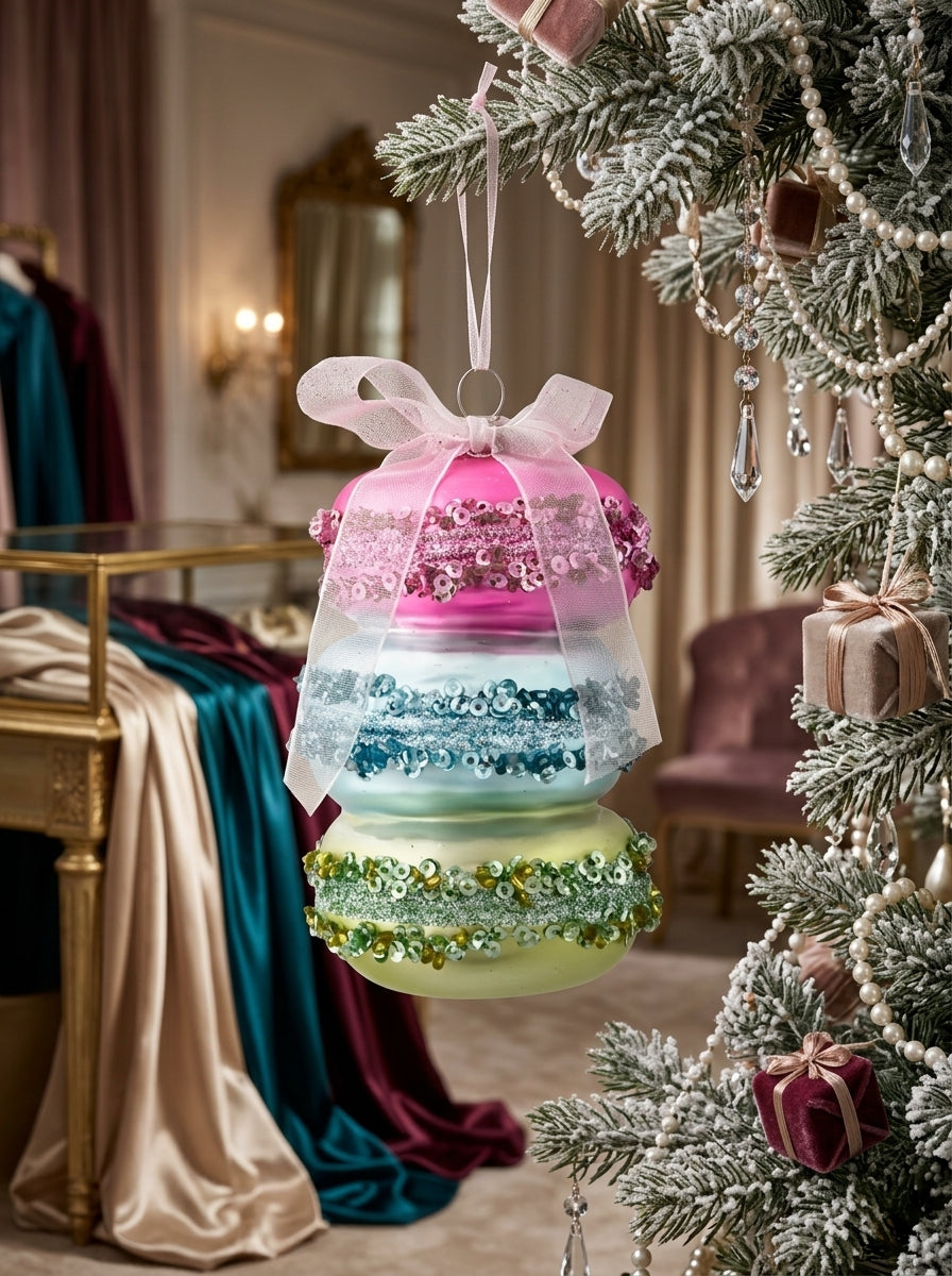 Candy Macaron Yılbaşı Ağacı Süsü