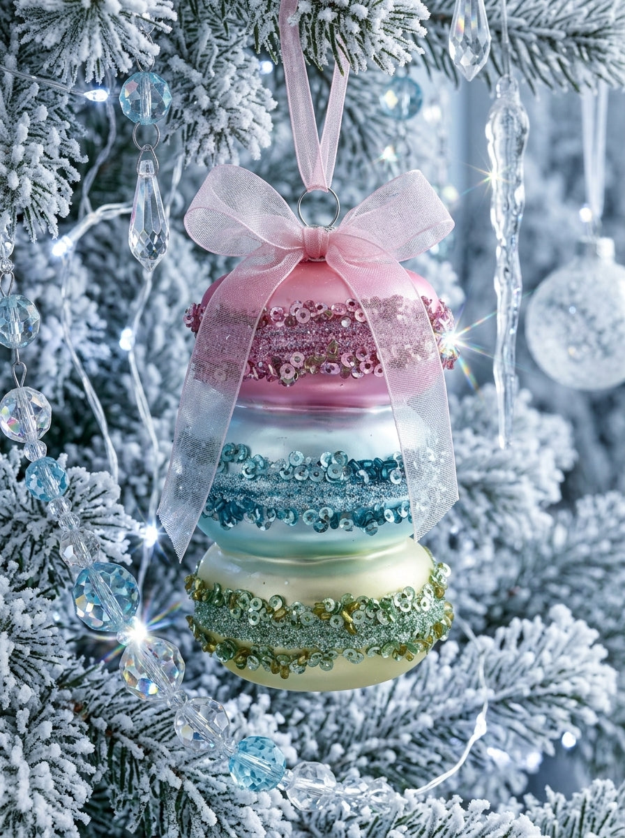 Candy Macaron Yılbaşı Ağacı Süsü