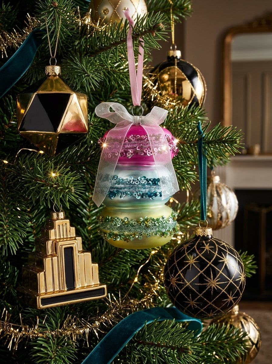 Candy Macaron Yılbaşı Ağacı Süsü