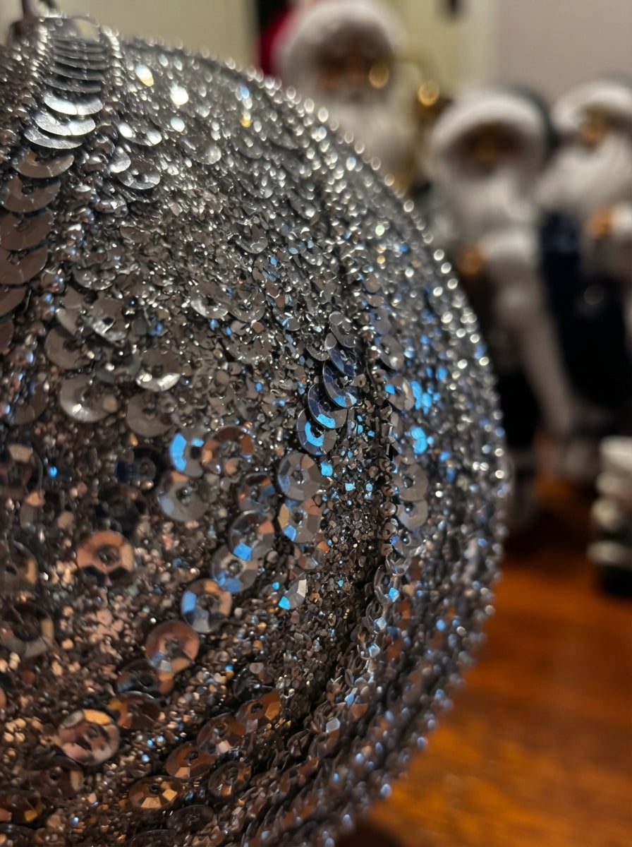 Silver Radiance Yılbaşı Ağaç Süsü - 12 CM