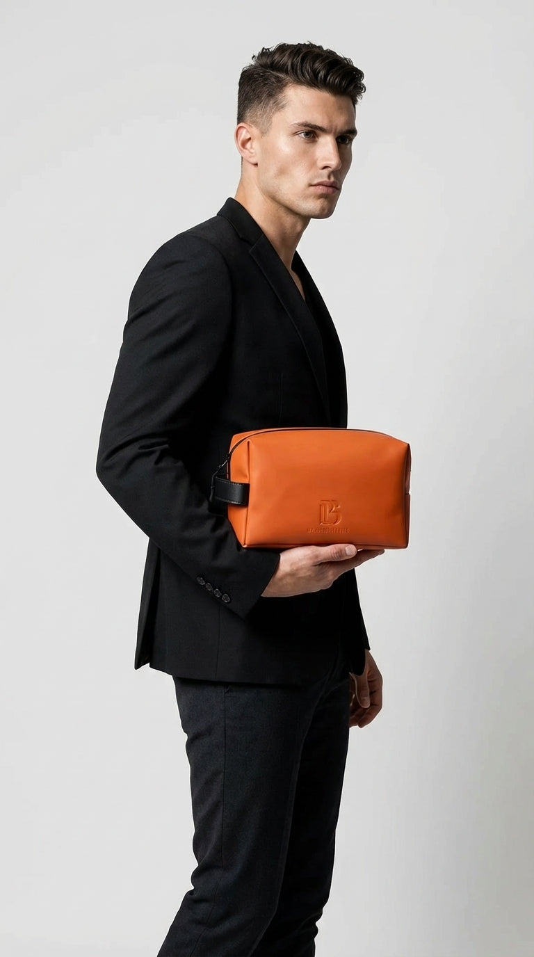 Tangerine Core Grooming Case