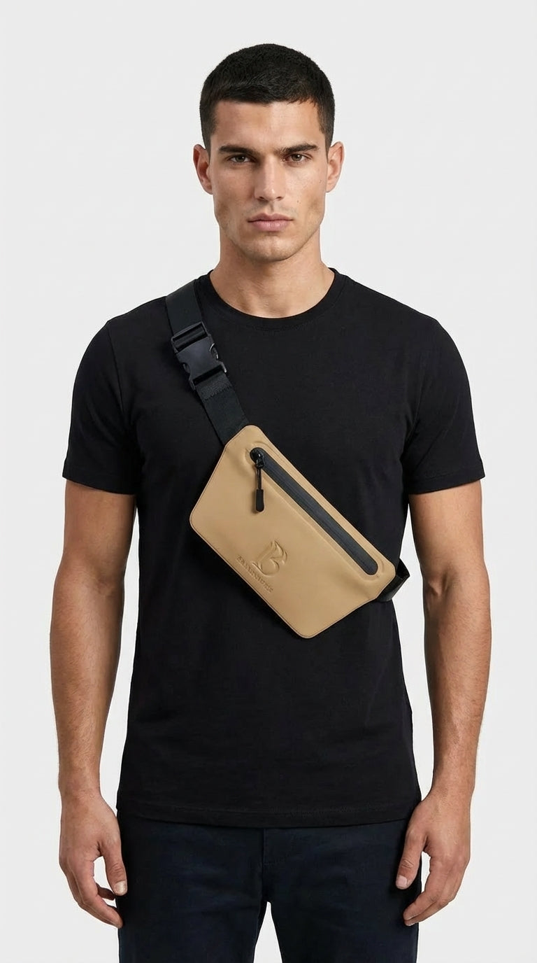 Camel Slant Waist Bag
