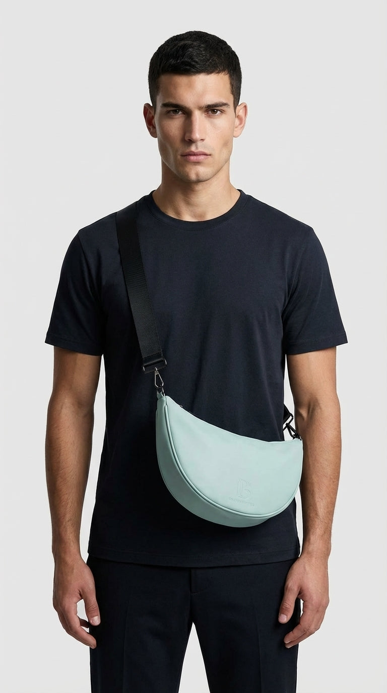 Sage Drift Crossbody Bag