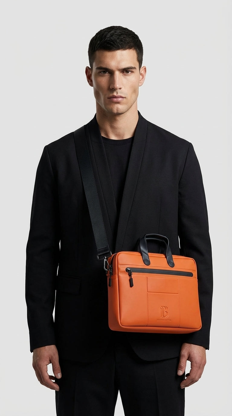 Tangerine (Mandarin) Align Laptop Bag