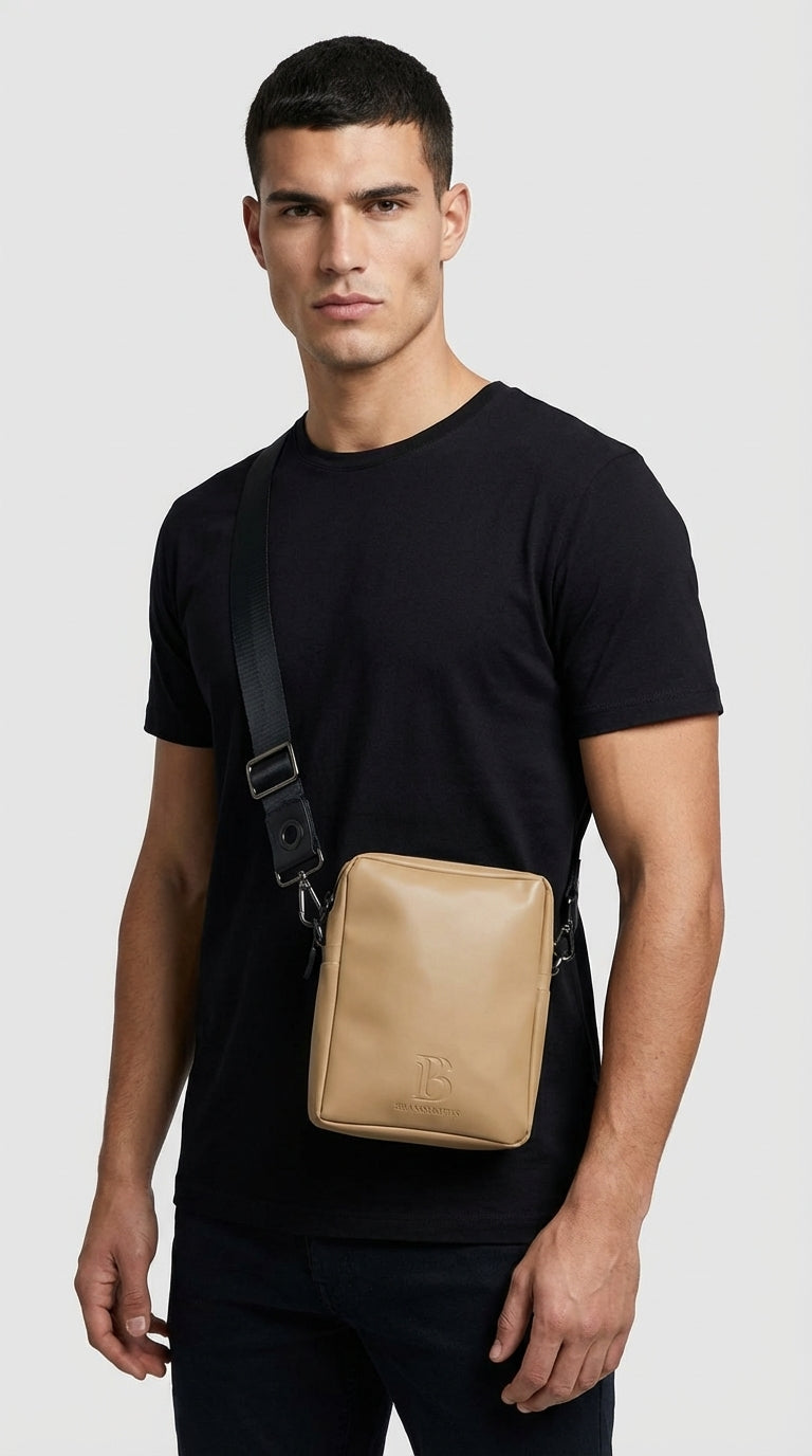 Camel Glow Elegant Shoulder Bag