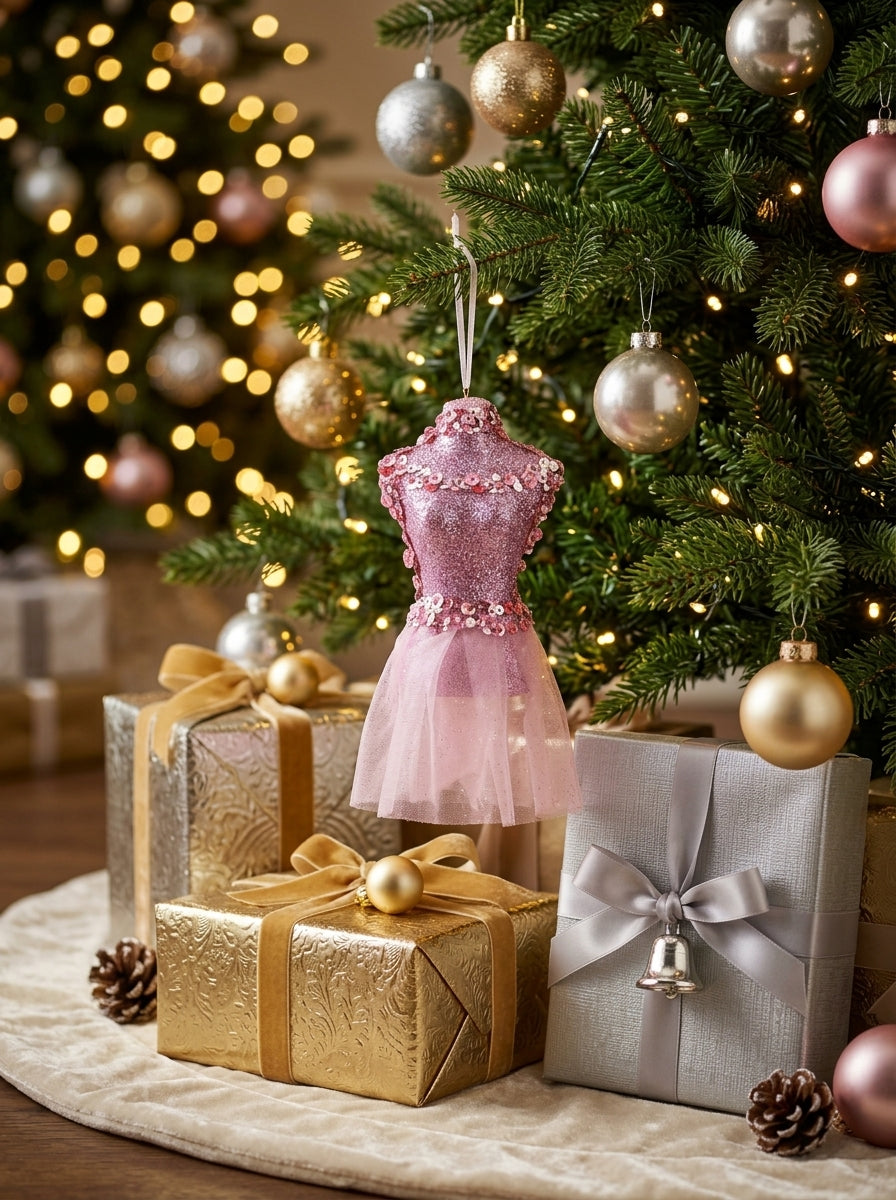 Pink Ballerina Yılbaşı Ağacı Süsü