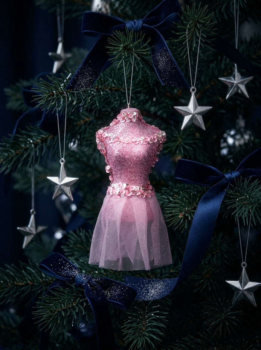 Pink Ballerina Yılbaşı Ağacı Süsü