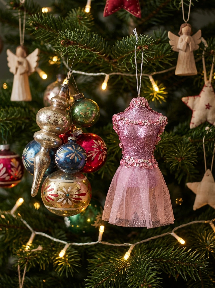 Pink Ballerina Yılbaşı Ağacı Süsü
