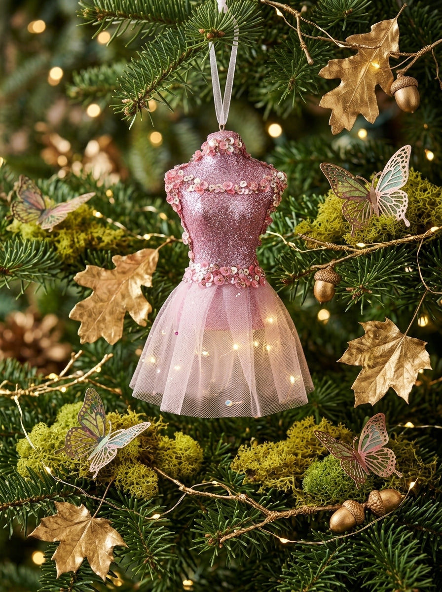 Pink Ballerina Yılbaşı Ağacı Süsü