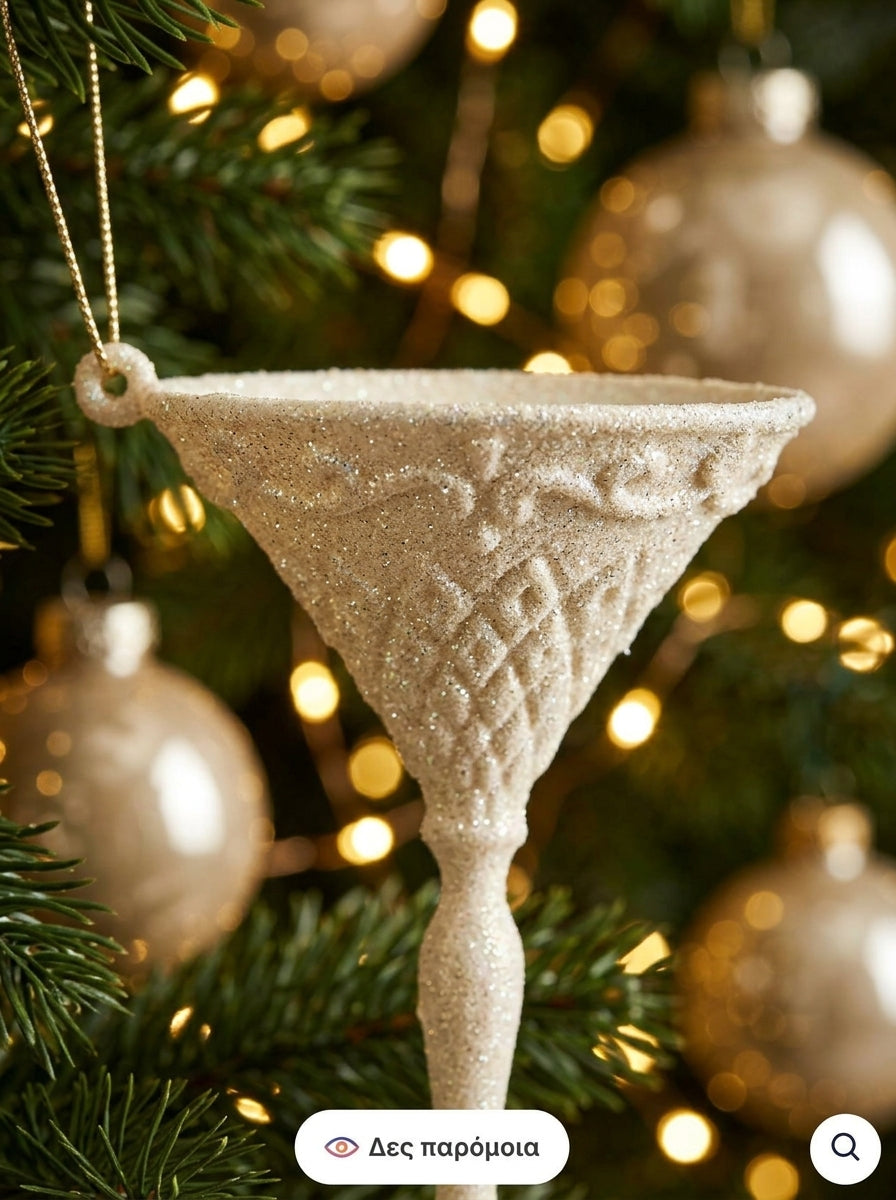 Cocktail Glam Yılbaşı Ağaç Süsü