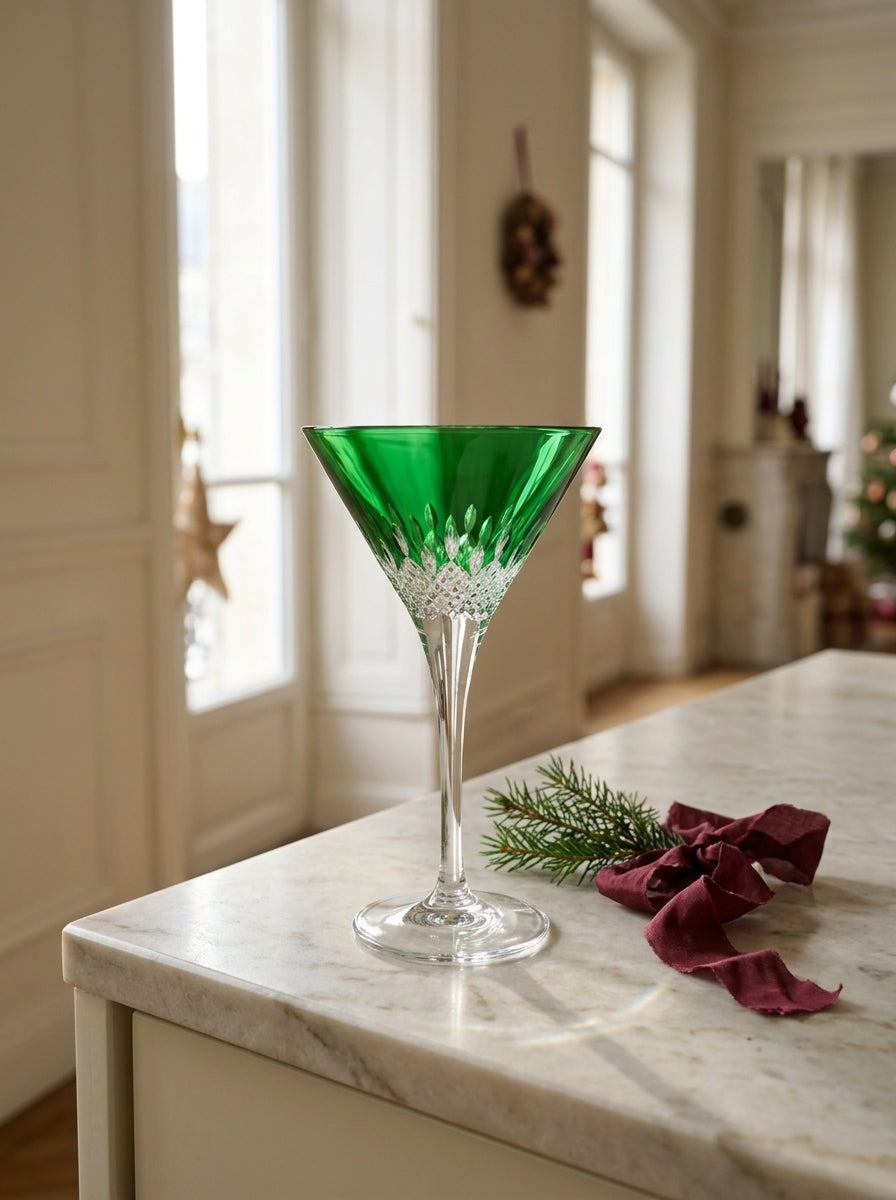 Celeste Christmas Emerald Martini Kadehi